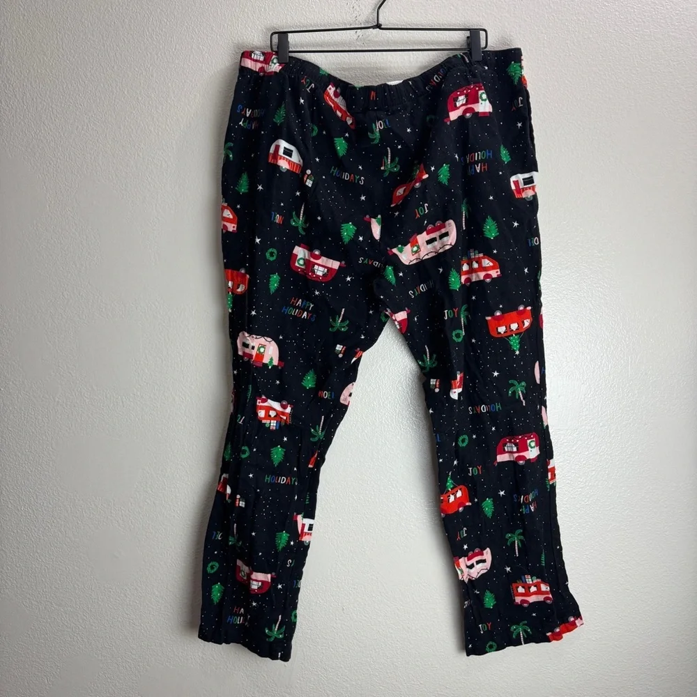 Old Navy Christmas Holidays Vintage Pajama Pants Size XXL - Picture 5 of 9